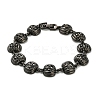 Halloween Brass Link Bracelets for Women BJEW-B149-02B-4