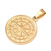 304 Stainless Steel Pendants STAS-C154-06A-G-3