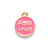 Alloy Enamel Pendants X-ENAM-S124-01A-03J-3