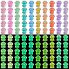 100Pcs 10 Colors Mushroom Luminous Resin Display Decorations RESI-SZ0003-46-1