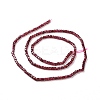 Natural Garnet Beads Strands X-G-P457-B01-22-A-2