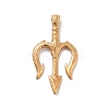 Ion Plating(IP) 304 Stainless Steel Big Pendants STAS-Z095-05G-1