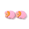 Sheeps Food Grade Eco-Friendly Silicone Beads SIL-WH0008-38A-1