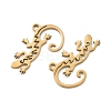 201 Stainless Steel Pendants STAS-F337-07G-2