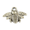 Tibetan Style Alloy Bees Pendants LS-TIBEP-2902-AS-NR-1
