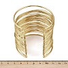 Spring 304 Stainless Steel Open Bangles for Women BJEW-K288-02A-G-2