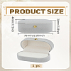 1Pc Rectangle Velvet Couple Rings Boxes CON-LP0001-87C-2