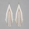 Bohemian Style Handmade Beaded Tassel Earrings for Women JF0314-9-1
