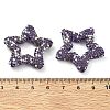 Star Shape Polymer Clay Rhinestone Beads CLAY-NH0001-06N-3