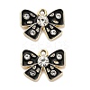 Alloy Rhinestone Pendants FIND-I043-06G-1