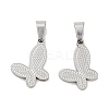 Non-Tarnish 304 Stainless Steel Pendants STAS-I309-07P-1