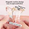Transparent Acrylic Photocard Sleeve Frame Stands DJEW-WH0043-13-4