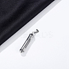Openable 316L Surgical Stainless Steel Memorial Urn Ashes Pendants BOTT-PW0002-002B-P-1