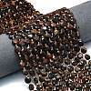 Dyed Natural Red Tiger Eye Beads Strands G-C116-A70-02-1