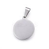 Non-Tarnish 304 Stainless Steel Pendants LS-STAS-P211-22P-2