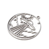 Non-Tarnish 201 Stainless Steel Pendants STAS-K250-06P-3