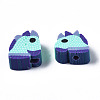 Handmade Polymer Clay Beads CLAY-N008-021A-3