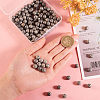 200Pcs Natural Map Stone/Polychrome Jasper/Picasso Stone/Picasso Jasper Beads G-CJ0001-61-4