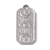 Non-Tarnish 304 Stainless Steel Pendants STAS-P316-01P-1