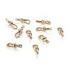 Brass Lobster Claw Clasps LS-ZIRC-F120-015G-3