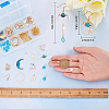 SUNNYCLUE DIY Planet Earring Making Kit DIY-SC0020-17-3