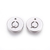 Non-Tarnish 304 Stainless Steel Charms STAS-P225-104P-01-1