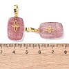 Natural Mixed Stone Pendants G-G461-07G-4