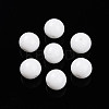 Opaque Solid Color Glass Beads GLAA-N007-10mm-A06-1