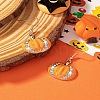 Zinc Alloy Pumpkin Dangle Earrings FS-WG3A841-01-2