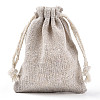 Cotton Packing Pouches Drawstring Bags LS-X-ABAG-R011-7x9-1
