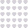 Handmade Gifts Ideas for Valentines Day 304 Stainless Steel Stamping Blank Tag Pendants STAS-PH0010-20-1