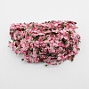 Flower Polyester Trim Ribbon OCOR-WH0057-18D-1
