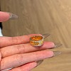 Leaf 925 Sterling Silver Micro Pave Cubic Zirconia Finger Rings for Women RJEW-F180-08G-4