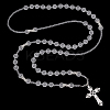 Alloy Cross Pendant Necklaces AJEW-FG00008-1