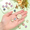 15Pcs Heart K9 Glass Charms GLAA-YW0004-59-4