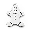 Non-Tarnish 201 Stainless Steel Pendants LS-STAS-E157-02P-2