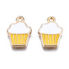 Alloy Enamel Pendants ENAM-S121-127K-3