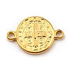 Religion 304 Stainless Steel Connector Charms STAS-L270-09G-2