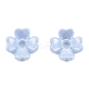 Resin Imitation Pearl Bead Caps RESI-N036-03-4
