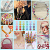 1440Pcs 24 Colors Transparent Acrylic Beads MACR-PH0001-98-5