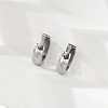 304 Stainless Steel Polishing effect Hoop Earrings EJEW-M001-29C-P-1