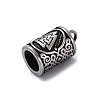 304 Stainless Steel Pendants STAS-D301-08AS-03-2