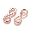 Alloy Tibetan Style Infinity Links connectors X-TIBE-I009-M-2