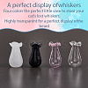 Glass Vase Miniature Flowerpot Ornaments AJEW-SP0002-41B-4