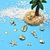 10Pcs 10 Styles 304 Stainless Steel Pendants STAS-YW0003-11-4
