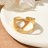 304 Stainless Steel Open Cuff Rings for Unisex RJEW-Q003-03G-4