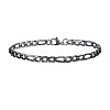 Stainless Steel Curb Chains Bracelets PW-WGE90C9-01-1