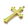 304 Stainless Steel Enamel Pendants STAS-Z161-04G-2