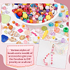 DIY Keychain/Pendant Decoration Kits DIY-GA0007-48-4