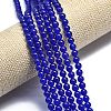Natural Malaysia Jade Beads Strands G-L645-C01-4mm-18-3